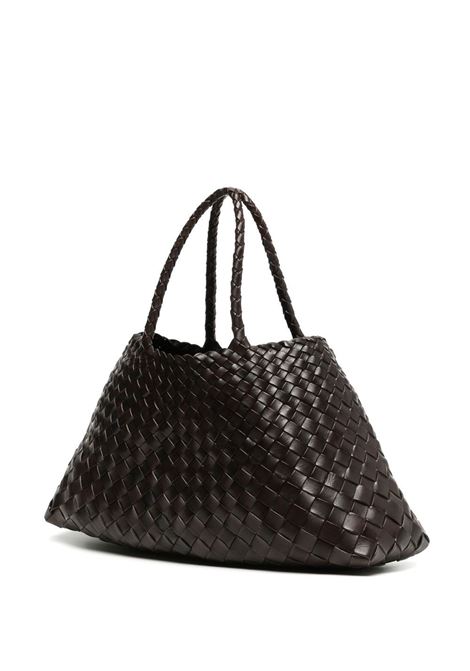 santa croce big bag woman dark brown DRAGON DIFFUSION | DGS68892DK BROWN